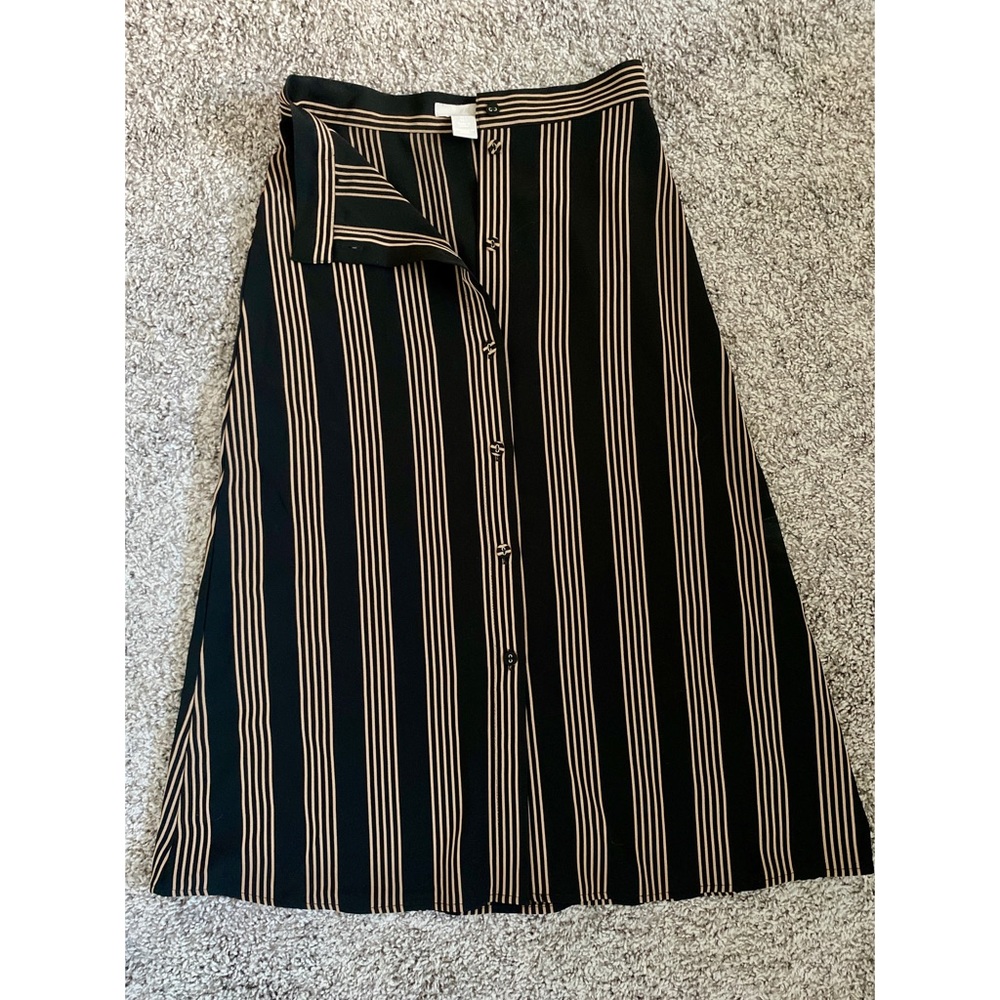 H&M Striped Skirt